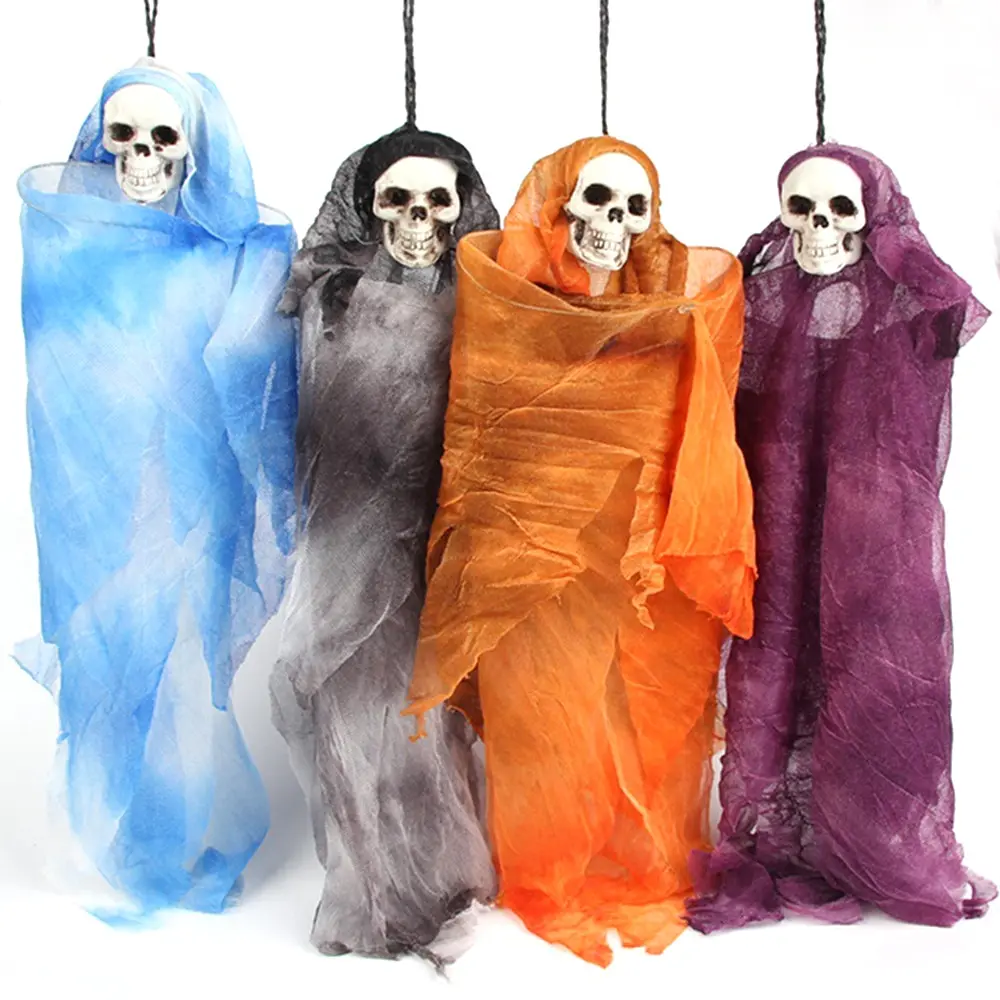 

Halloween Hanging Ghost Haunted House Halloween Props Prank Horror Hanging Skull Decor Prank Party Halloween Decoration
