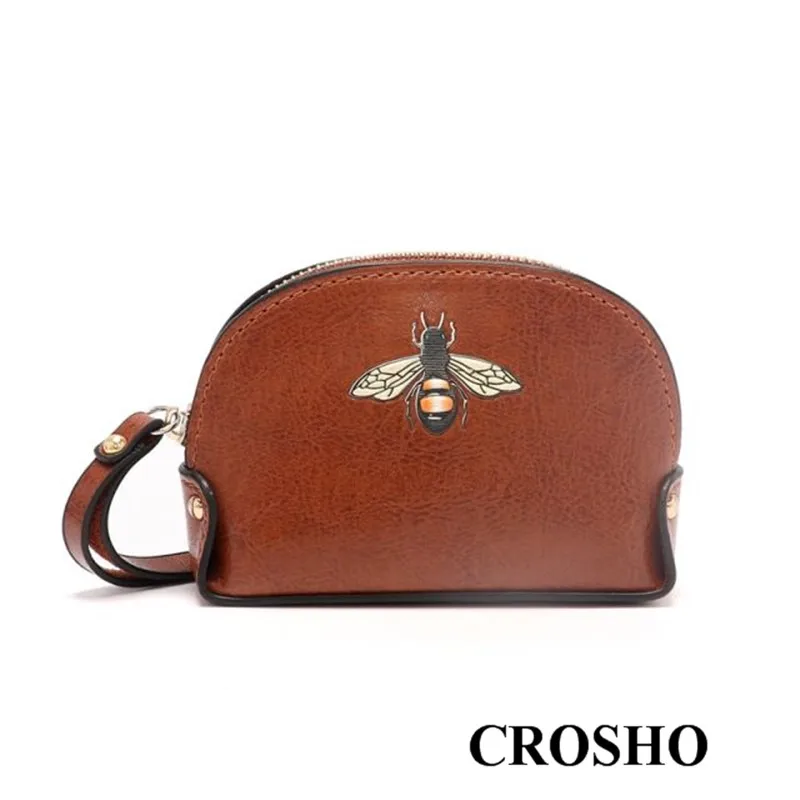 

CROSHO Small Purse Mini New Lady's Key Bag Zero Purse Lady's Coin Bag Rivet