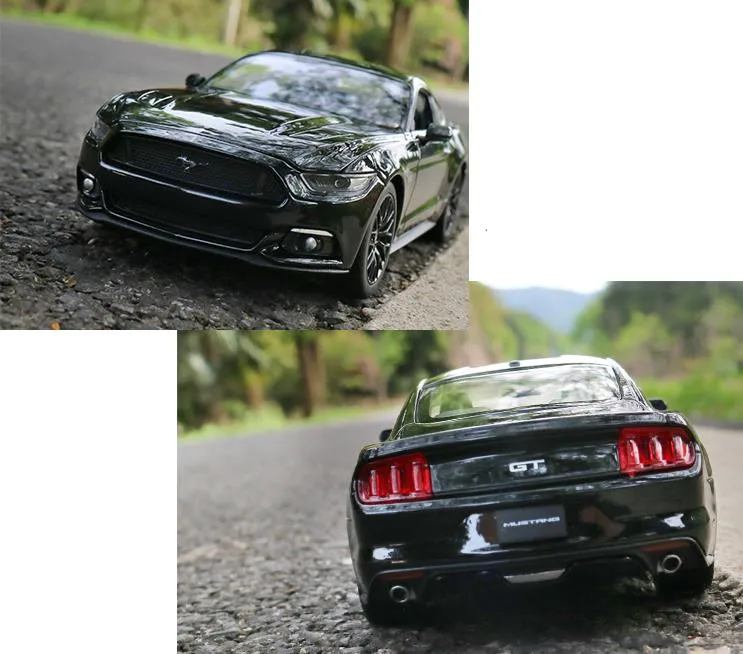 1:24 advanced сплава игрушечных автомобилей, Ford mustang GT, diecast металлические модели, 2 открытых дверей игрушечное транспортное средство, Коллекционная модель