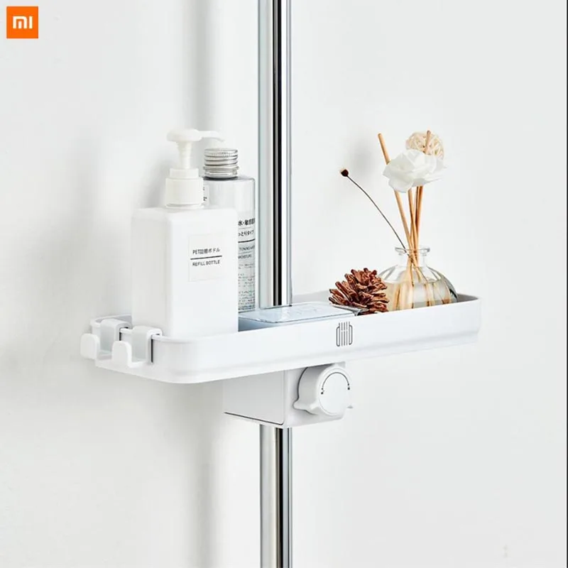

Xiaomi Mijia Dabai Portable Bathroom Showers Storage Rack Towel Hanging Shelf Hanging Storage Rack DIY Organization With Hook