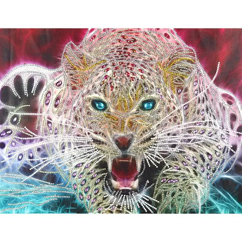 

5D DIY Special Shaped Diamond Painting Animals House Cross Stitch Mosaic Craft Kits for Home Decoration