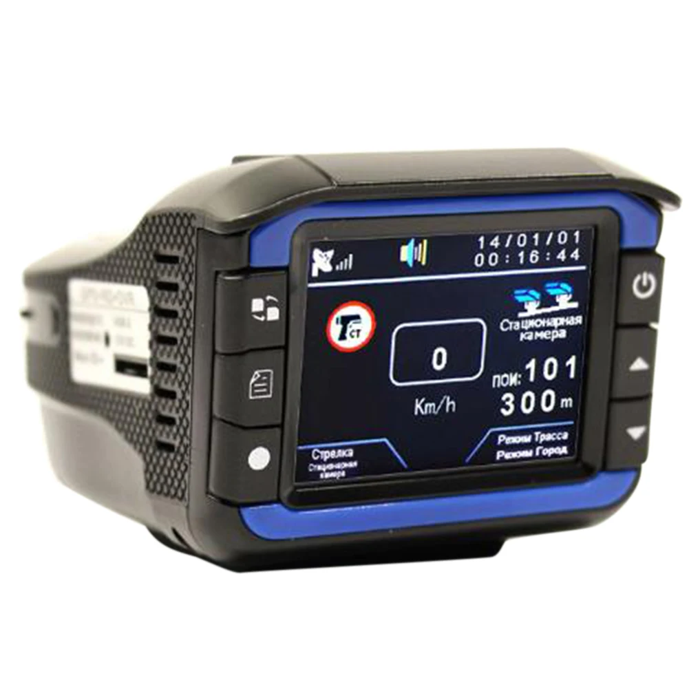

2 In1 Sensitive Auto Radar Multi-function HD Portable Driving Recorder Universal Car DVR LCD Display Wide Angle Detector Camera
