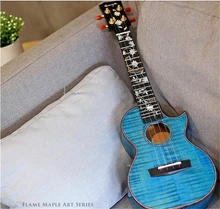 Enya Ukulele Solid 5A Tiger Flame Maple Body 23/26 Inch Hawaii Guitar 4 String Musical Instruments professionals  Enya Ukulele Solid 5A Tiger Flame Maple Body 23/26 Inch Hawaii Guitar 4 String Musical Instruments professionals