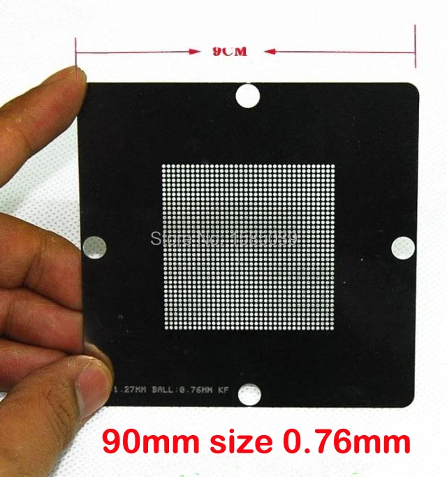 Многофункциональный Алюминий сплав bga-станция BGA Reball комплект+ 10/шт 90*90 мм BGA универсальный Трафареты