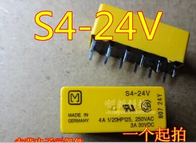 HOT NEW relé S4-24V S424V S4 24 hot new rele s4 24v s424v s4 24 01