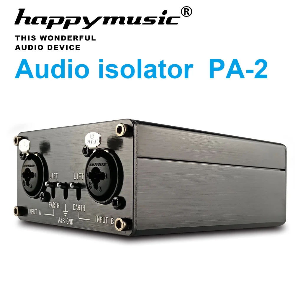 Professional Stage HD Audio Signal Full Isolation Asynchronous Hi-Fi Audio Decoder Premium Signal Repeater Amplifier Isolator