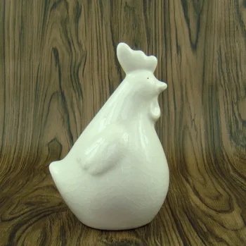 

Cute Ceramics Chick Figurine Handmade Porcelain Frog Statue Embellishment Craft Accessories for Home Decor and Birthday Gift