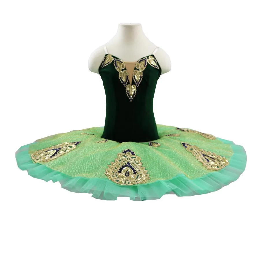 

swan ballet tutu costumes Dark blue gold pancake tutu gilrs ballet tutus professional tutu nutcracker ballet costumes