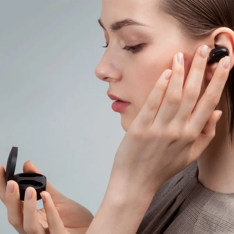 Xiaomi Redmi Airdots наушники TWS беспроводные Bluetooth спортивные DSP активные от шума с