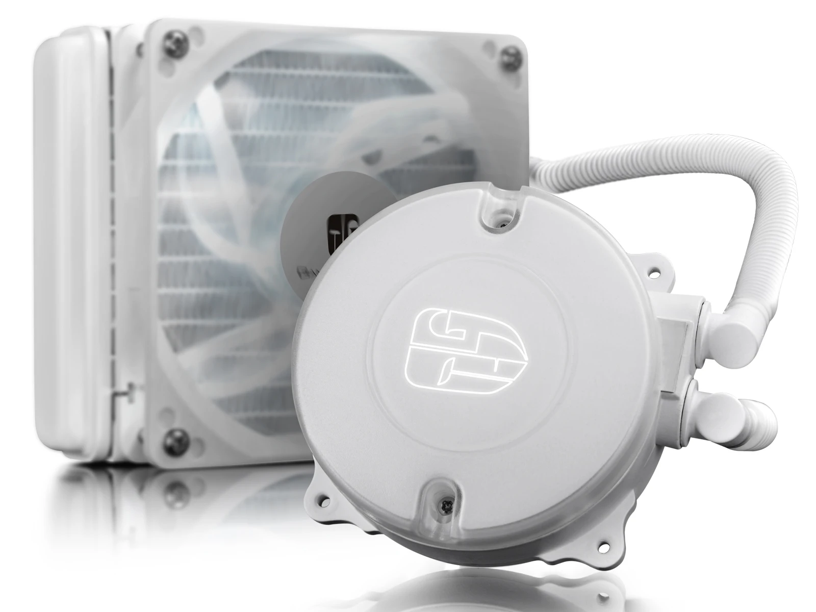 

Water element 120T player version of the white water cooling CPU radiator one water cooling support multi-platform