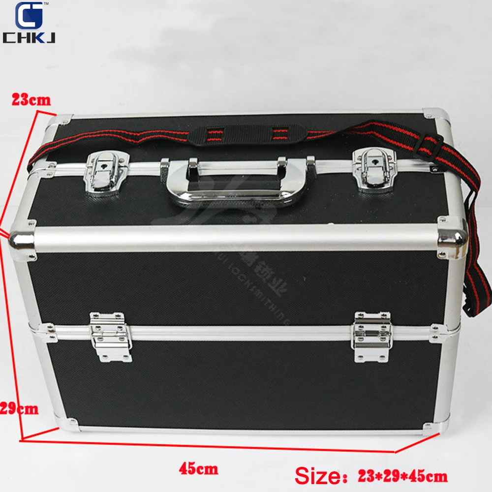 

CHKJ High Quality Multi Layer Storage Box Hardware Toolbox Home Multifunction Car Repair Box Tool Container 23*29*45CM