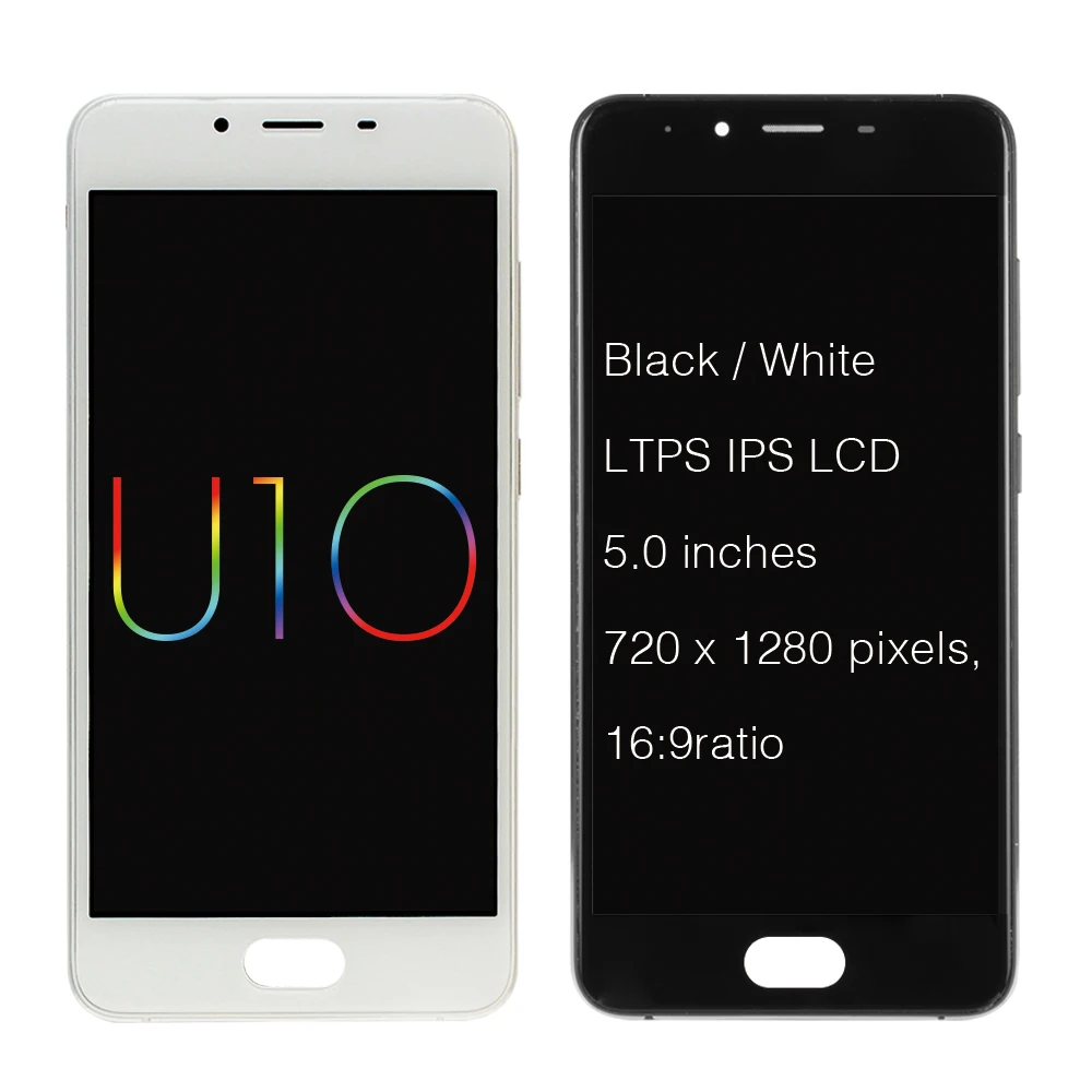 SRJTEK ل Meizu U10 محول الأرقام بشاشة تعمل بلمس + شاشة الكريستال السائل استبدال ل Meizu U10 5.0 بوصة الهاتف المحمول SRJTEK ل Meizu U10 محول الأرقام بشاشة تعمل بلمس + شاشة الكريستال السائل استبدال ل Meizu U10 5.0 بوصة الهاتف المحمول