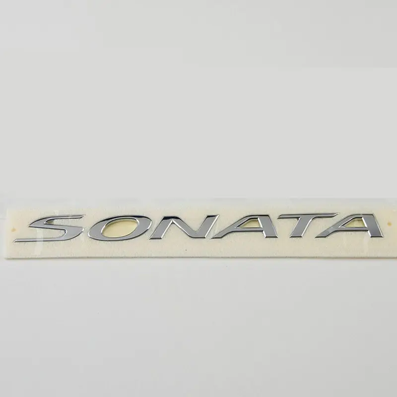 Hyundai Sonata Genuine OEM Rear Trunk SONATA Letter Emblem Badge 1ea For 2018