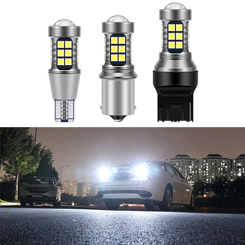 P21W T15 LED W16W T20 CANBUS Car Backup Reserve Lights Bulb NO OBC ERROR Tail Lamp for Lada Granta Niva Priora Kalina Xray Vesta