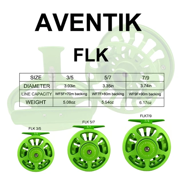 Aventik New Design Quality Fly Fishing Reel 3/5 5/7 7/9 Fly Reel Large  Arbor Aluminum Fishing Reel Handle-Changed Reel - AliExpress