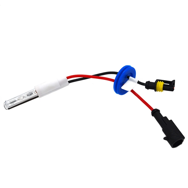 10PCS Motorcycle hid projector headlights bulb replacement yellow 3000K 4300K 5000K 6000K 8000K automobile hid drl (4)