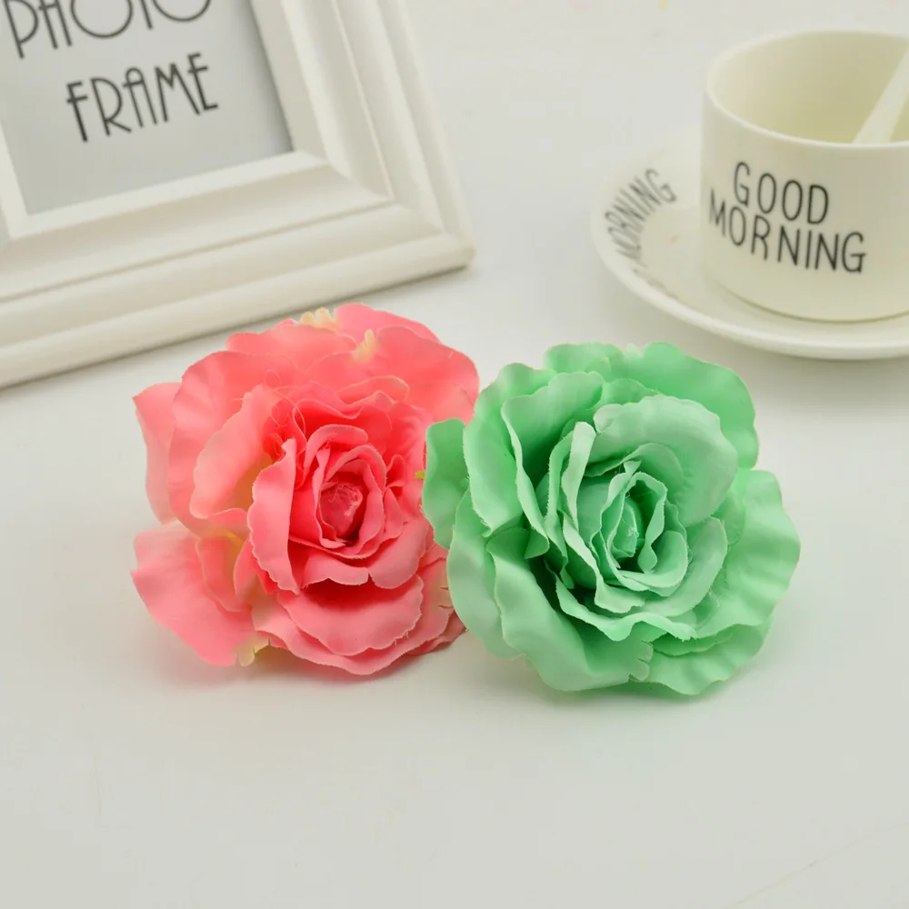8cm cheap Artificial flowers for Party wedding garden decoration diy Bridesmaids wreaths fake flower bouquet silk rose heads 8cm cheap Artificial flowers for Party wedding garden decoration diy Bridesmaids wreaths fake flower bouquet silk rose heads