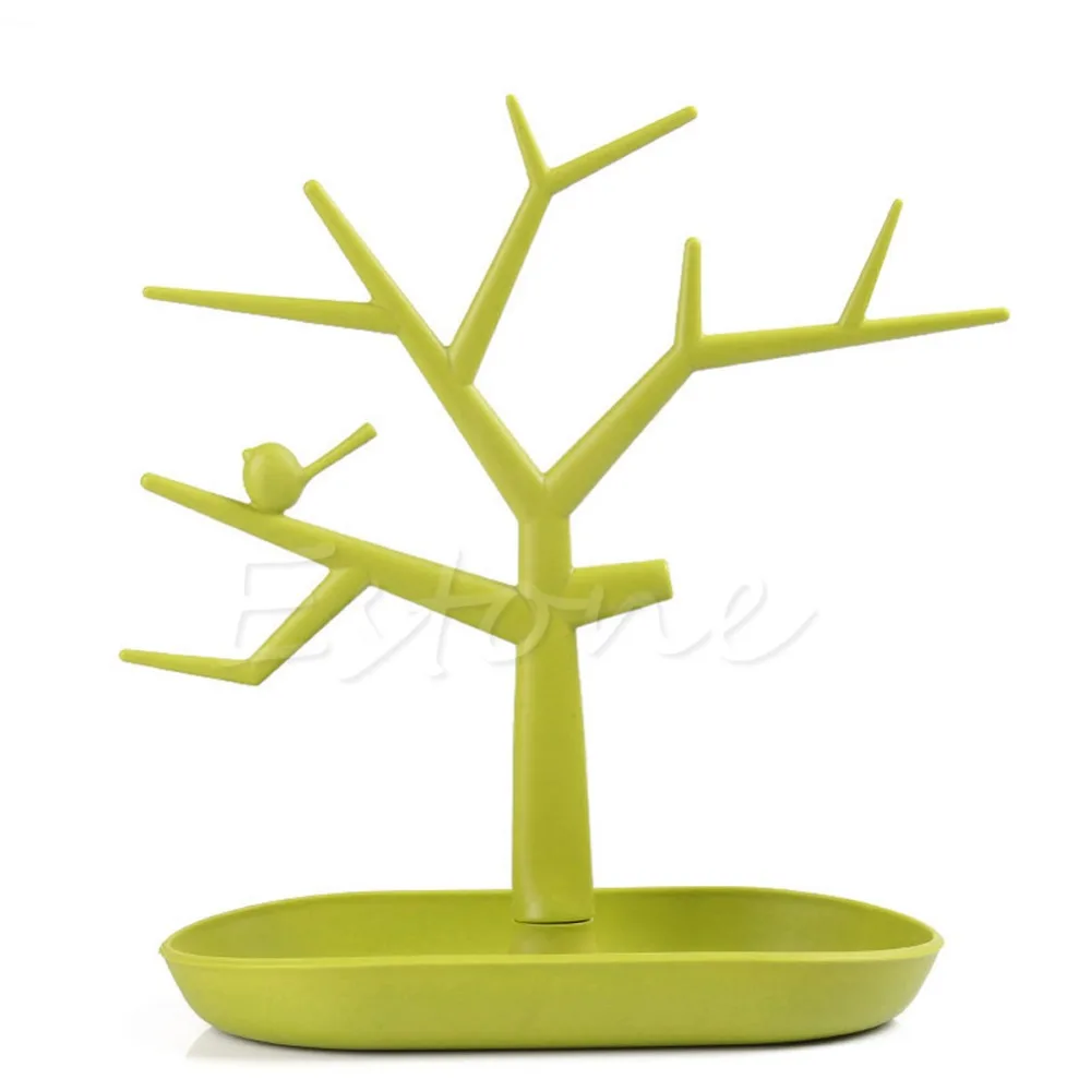

New 1PC Display Organizer Holder Show Rack Jewelry Necklace Ring Earring Tree Stand