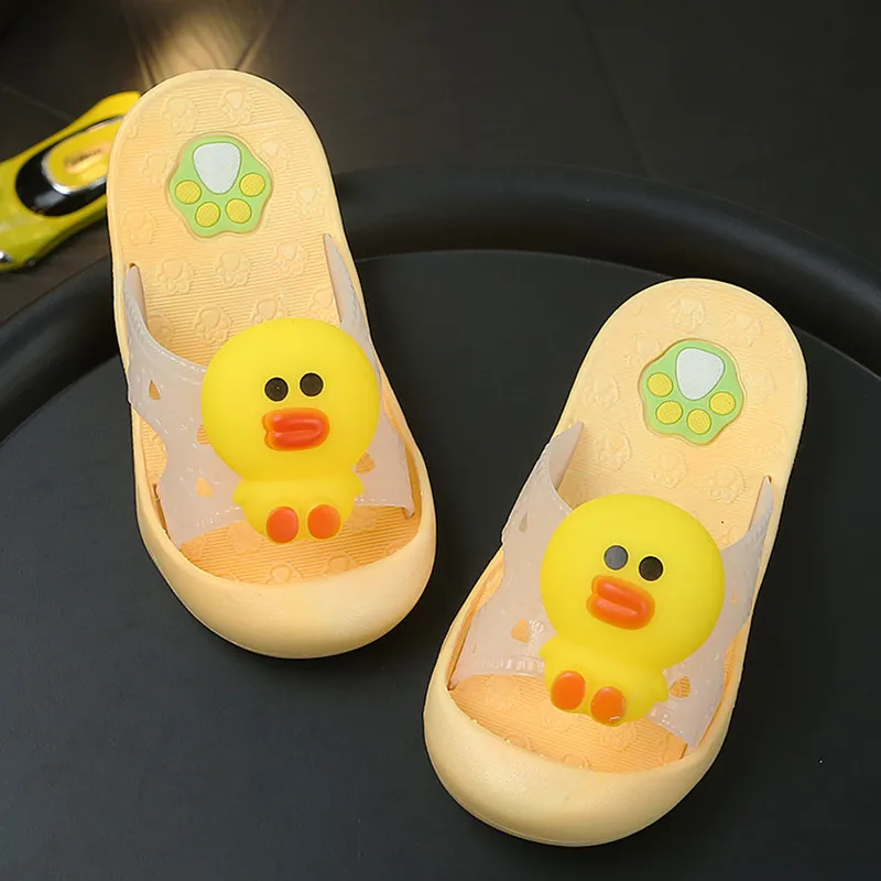 Slippers Girls Kids 2019 Summer Home Slippers Cute Bear Duck Rabbit Shoes Toddler Slippers Outdoor Non-slip TPR Boy Slippers Slippers Girls Kids 2019 Summer Home Slippers Cute Bear Duck Rabbit Shoes Toddler Slippers Outdoor Non-slip TPR Boy Slippers