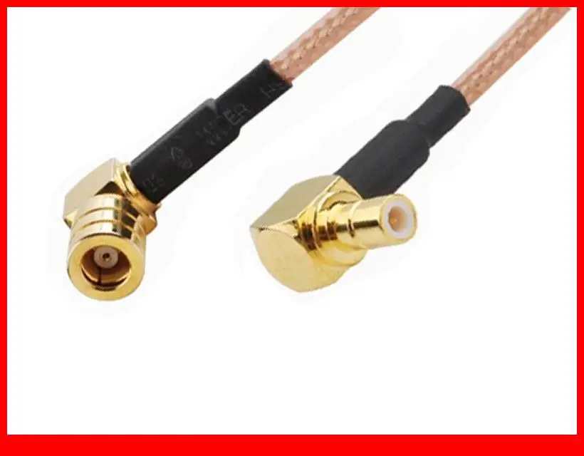 

10 pcs 15CM RF Jumper Cable SMB Male RA to SMB Female RA pigtail Coaxial Cable RG316