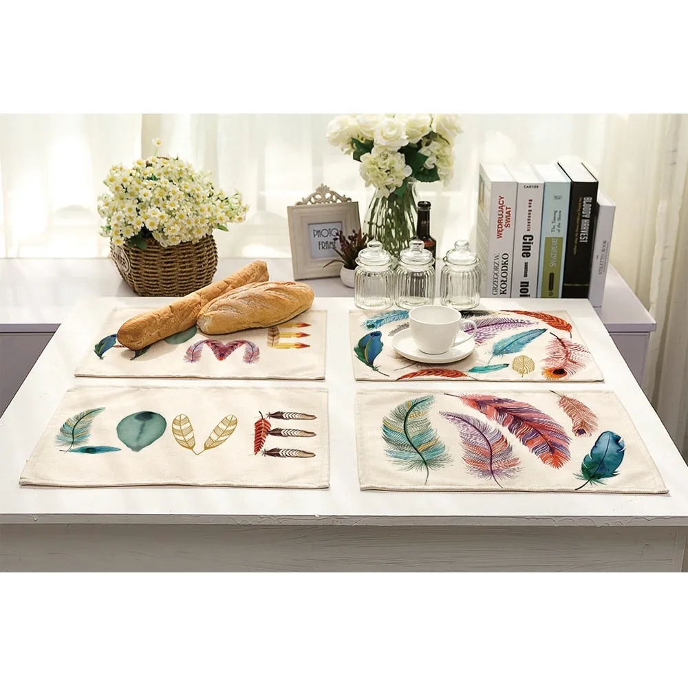 42*32cm Placemat Dining Table Mats Set Table Bowl Napkin Dining Tray Mat Coasters Kids Table Set Decoration Accessories 2017 New 42*32cm Placemat Dining Table Mats Set Table Bowl Napkin Dining Tray Mat Coasters Kids Table Set Decoration Accessories 2017 New