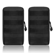 2 шт. 600D Тактическая Molle сумка в Военном Стиле хозяйственные патроны сумки для инструментов жилет гаджет охотничий поясной пакет Открытый спортивный инвентарь