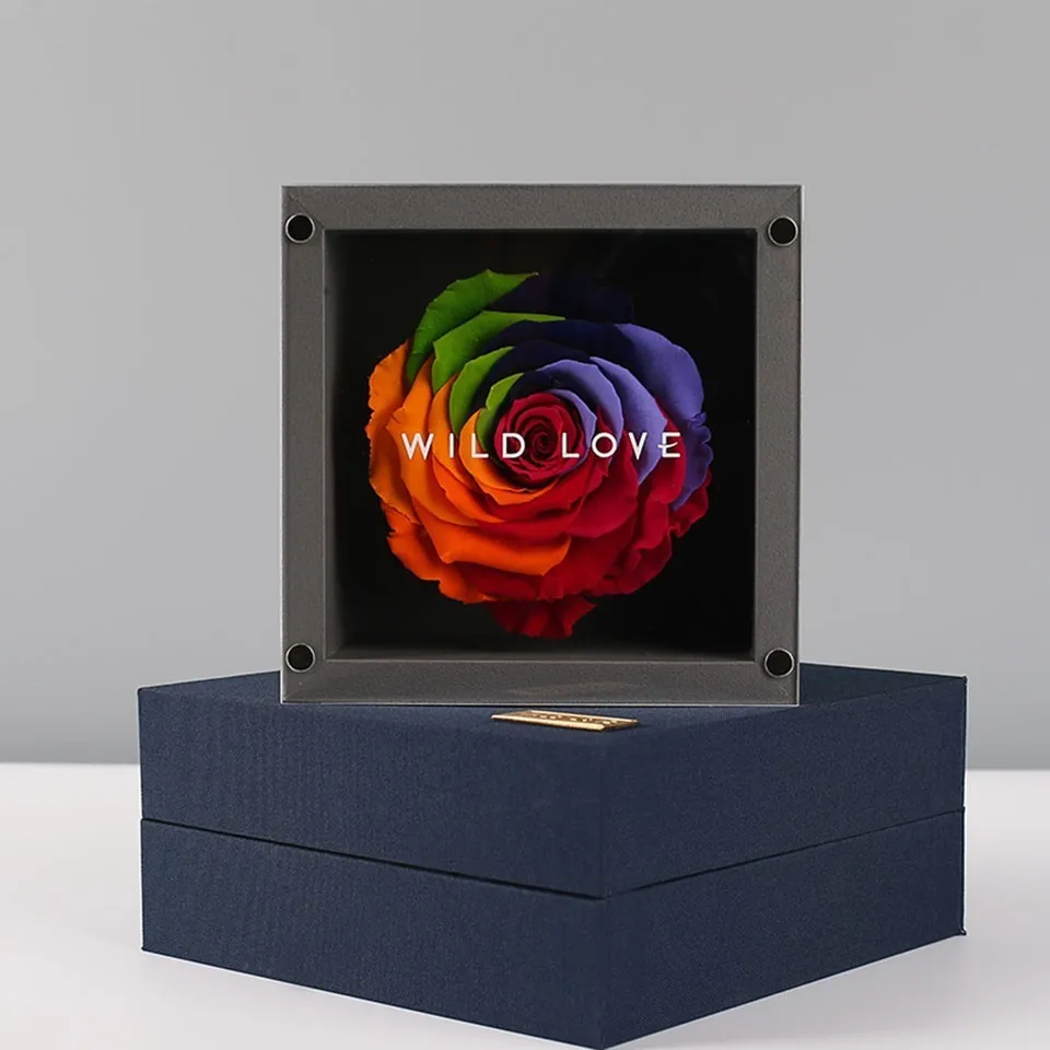 

Beauty Preserved Immortal Fresh Rose Artificial Fake Eternal Dried Flower Valentine's Mother's Day Girlfriend Birthday Gift Box