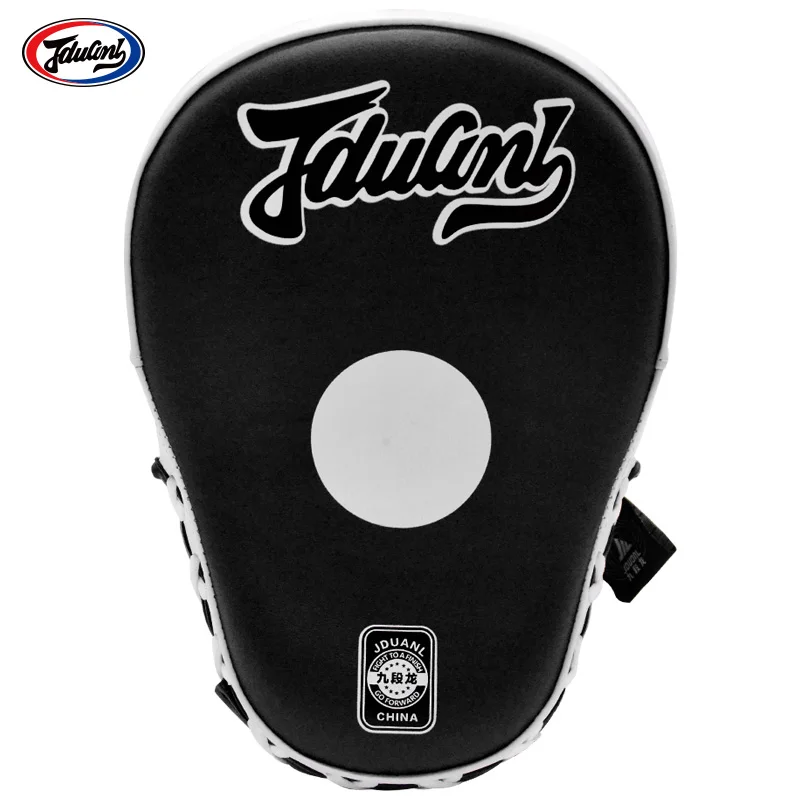 

JDUanL 1PC 350g Arc MMA Muay Thai Boxing Pads Strike Focus Mitts Target Sanda Karate Punch Training Equipment 2018 DCO