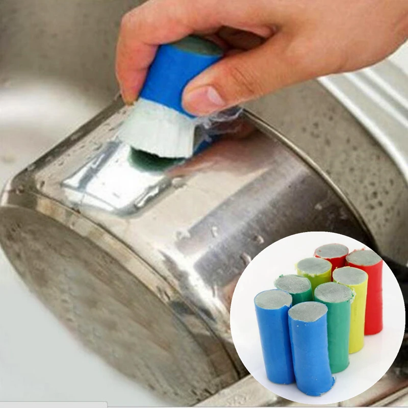 4PCS New Magic Stainless Steel Kitchen Metal Rust Remover Cleaning