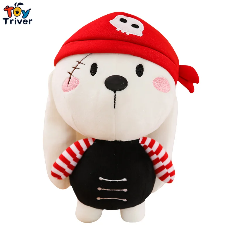Cute One Eye Pirate Dog Puppy Plush Toy Triver Stuffed Doll Baby Kids Children Birthday Gift Home Decor Craft Drop Shipping | Игрушки и
