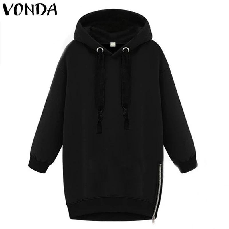 Толстовка VONDA Женская с капюшоном и длинным рукавом 5XL 2020|maternity pullover|maternity sweatshirts