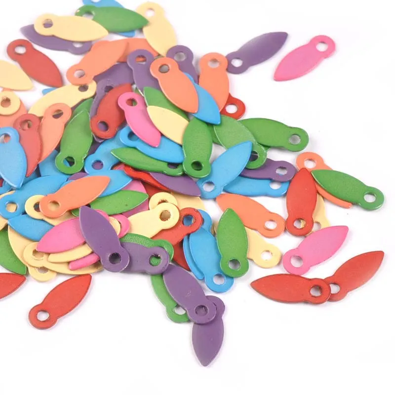 Metal Brads Multicolor For Scrapbook Embellishment Rotating Locks Buttons Brad DIY Photo Album Frame Handmade Shoes Decor 100Pcs