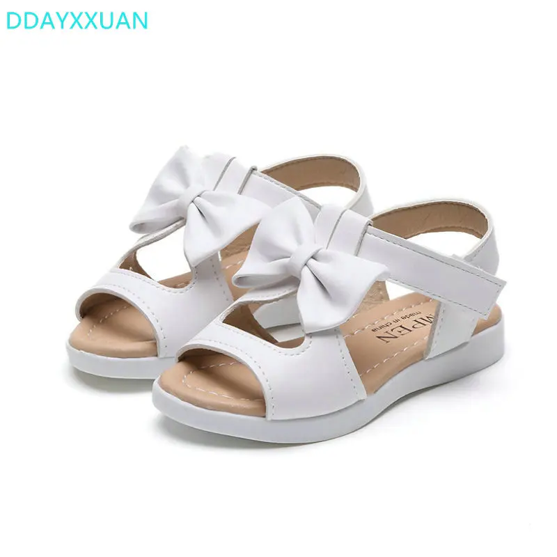 Girls sandals 2017 New Summer Kids sandal Bowtie Children Shoes for girl fashion baby Girls Flat princess beach Sandals Girls sandals 2017 New Summer Kids sandal Bowtie Children Shoes for girl fashion baby Girls Flat princess beach Sandals