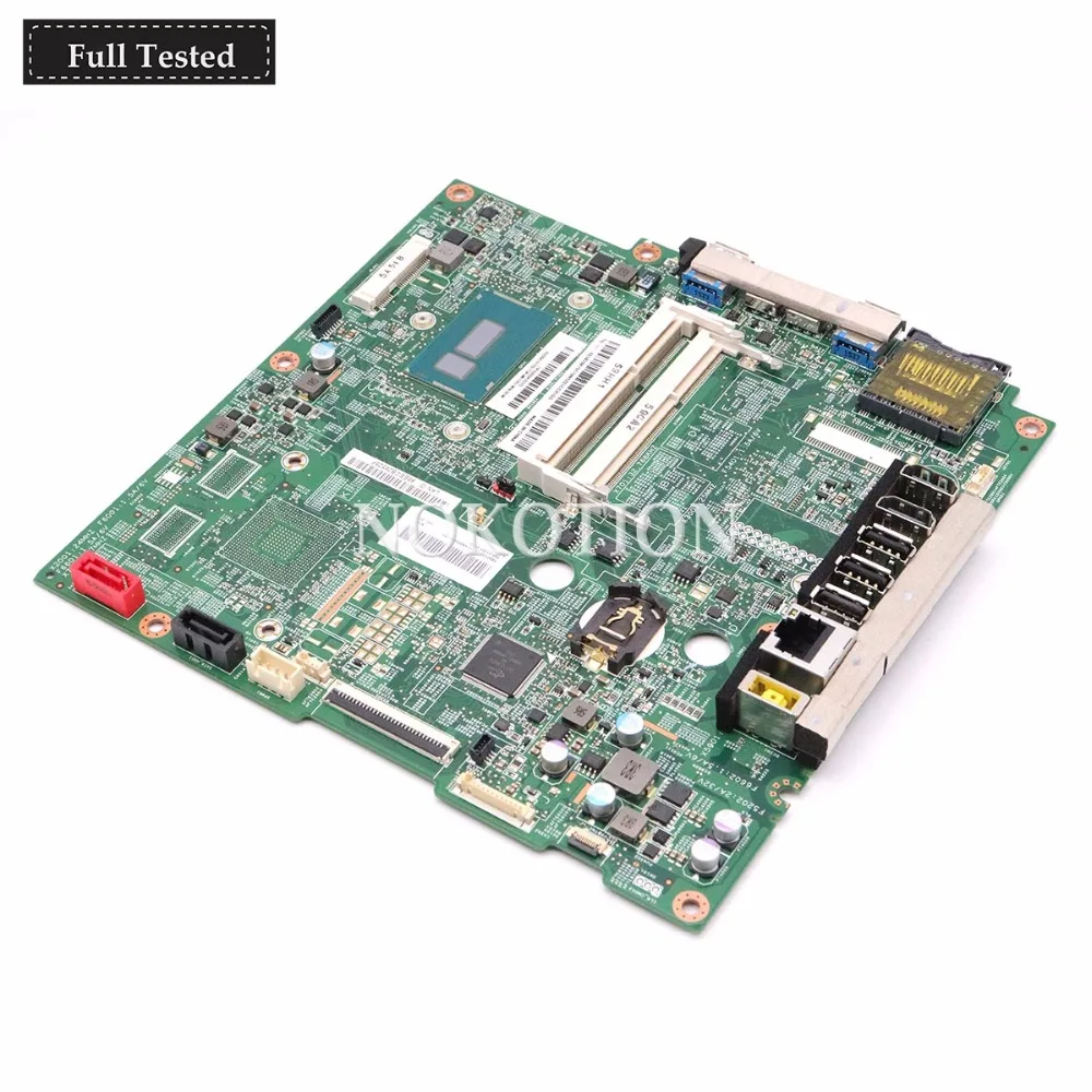 NOKOTION S5030 MB 14055-2 348.01X05.0021 For lenovo C50-30 All-In-One AIO Motherboard  5B20K70170 SR24B 3825U CPU DDR3