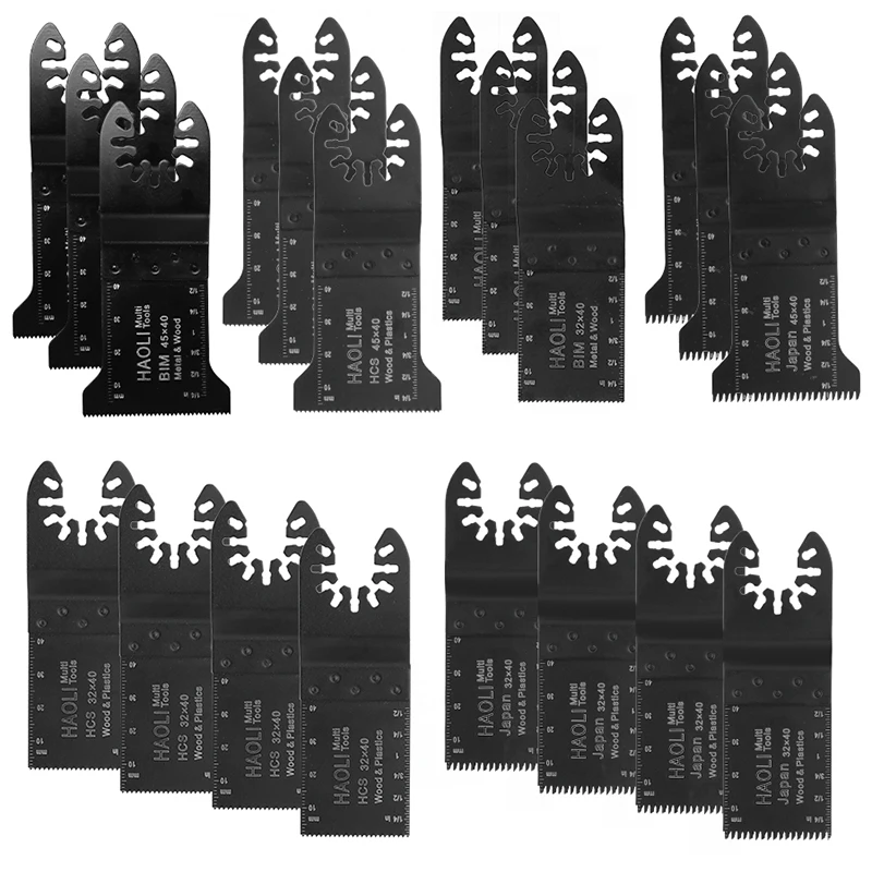 20 Metal/wood Oscillating Multitool Quick Release Saw Blades for Fein Multimaster Porter Cable Black 20 Metal/wood Oscillating Multitool Quick Release Saw Blades for Fein Multimaster Porter Cable Black