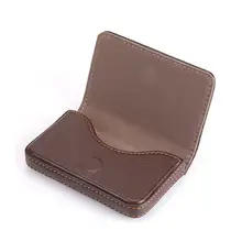 Портативный мини Магнитный дизайнерский держатель для карт сумка пакет визитных карточек PU карта чехол для ID карт кредитных карт