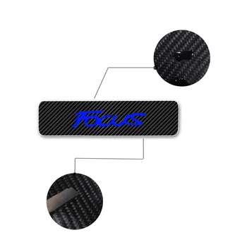 

For Ford Focus Door Sill Protector 4D Carbon Fiber Sticker Door Entry Guard Door Sill Scuff Plate Stickers Auto Accessories