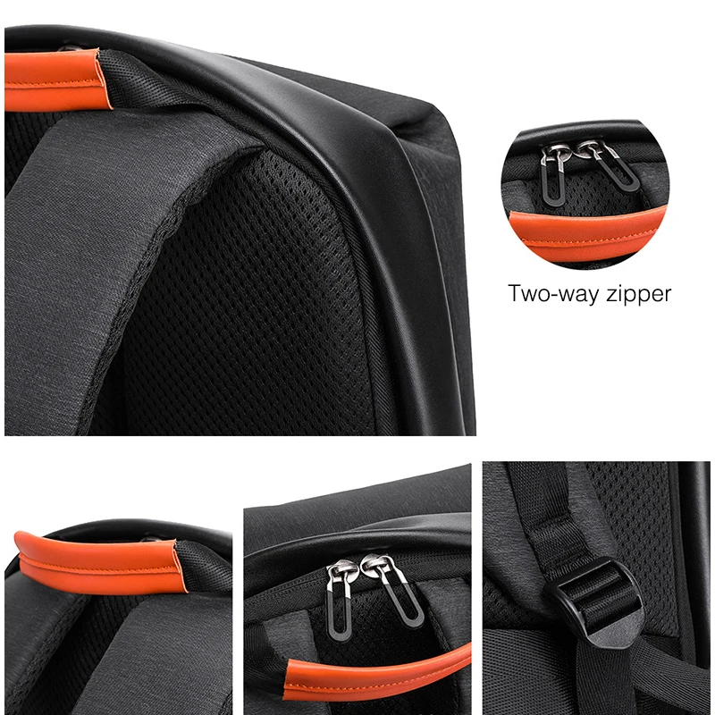 Waterproof Backpack Laptop Bag for Macbook Pro 13 Air 15 Case Mochila Laptop Sleeve Funda Portatil 15.6 with USB Charger Port