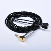 0,75 мм Сменный кабель для Logitech UE TF10 TF15 5pro SF3 наушники HIFI обновление серебряное покрытие Спортивная гарнитура для iphone