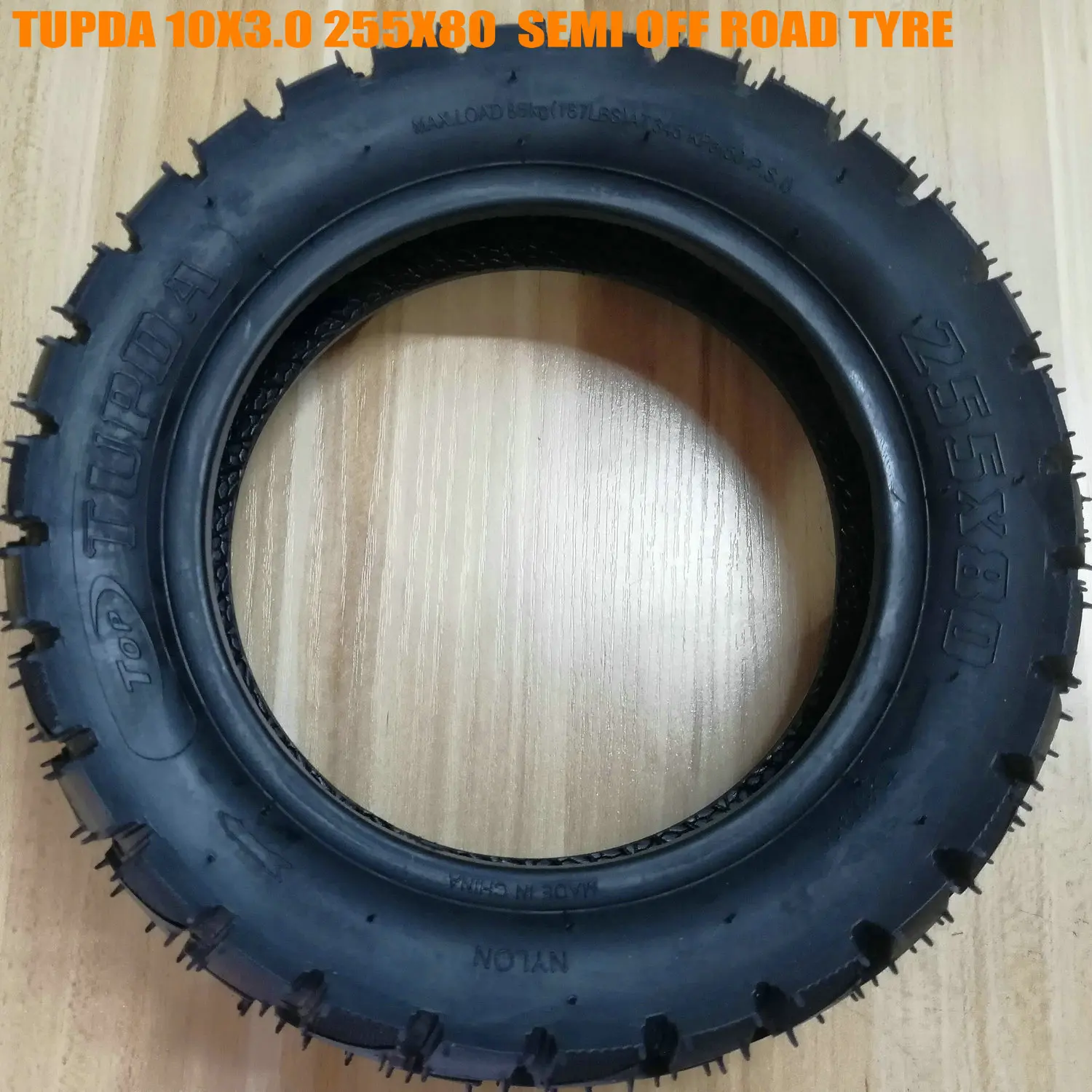 2020 10 Inch 10X3.0/255x80 OFF ROAD Tyre For Electric Scooter Folding