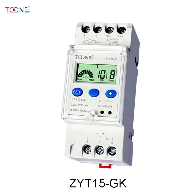 

ZYT15-GK Intelligent Light Control Switch Street Light Controller With Optical Probe