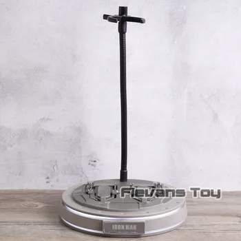 

Avengers Iron Man Figure Display Stands Model Iuminous Base with Light Model Toy Gift