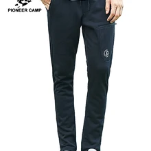 Пионерский лагерь, Новое поступление, спортивные штаны, мужские повседневные Простые штаны для бега, мужские брюки высокого качества, черные белые AZZ701131