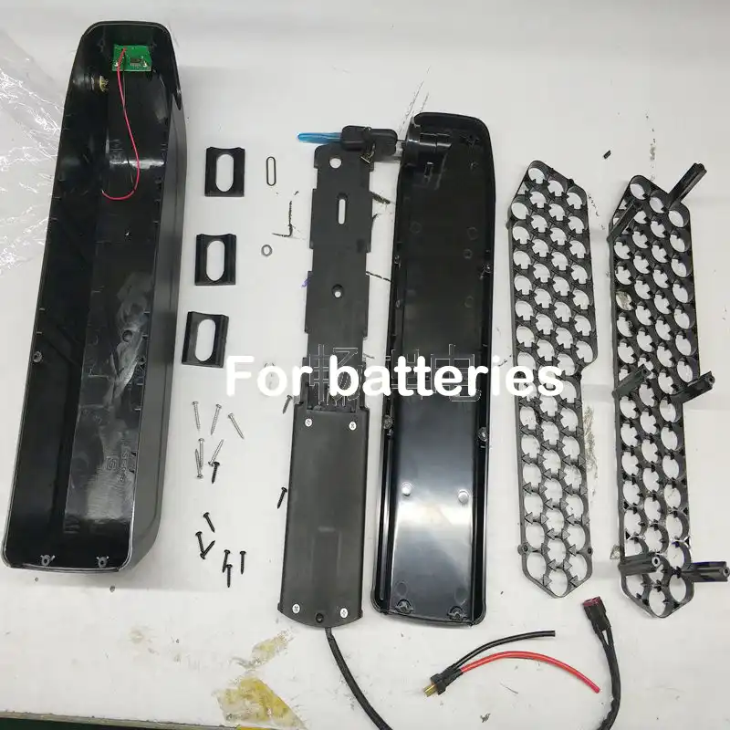 36v Li-ion Battery Hailong2 Case Electric Bike Ebike Kit USB Switch Cell Holder
