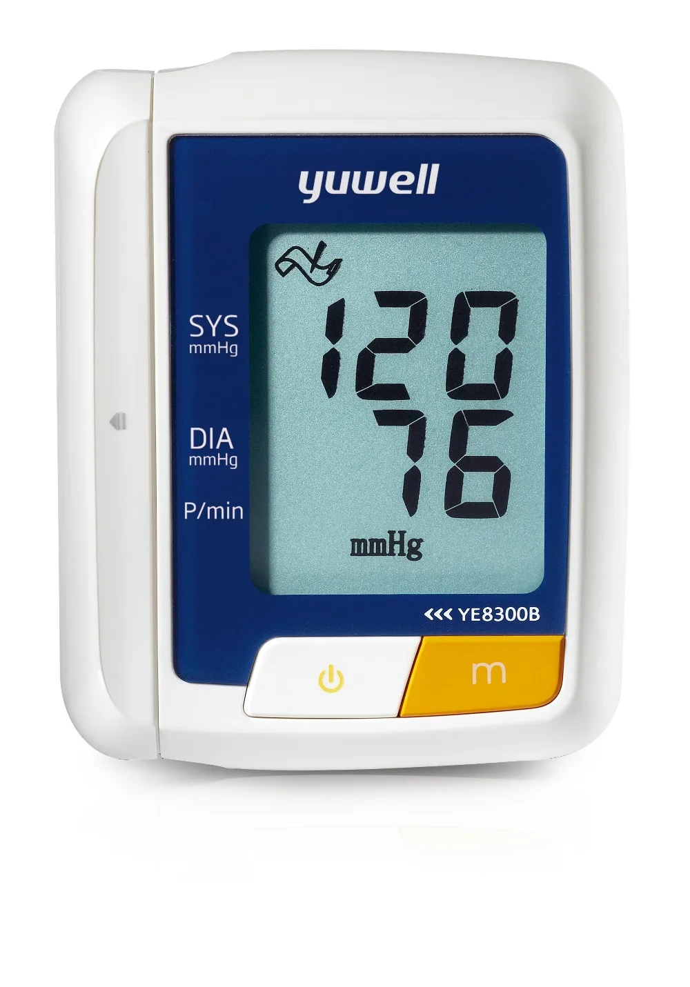 

Yuwell YE8300B Household Blood Pressure Monitor Automatic Digital LCD Display Wrist Blood Pressure Measurement Health Care Tool