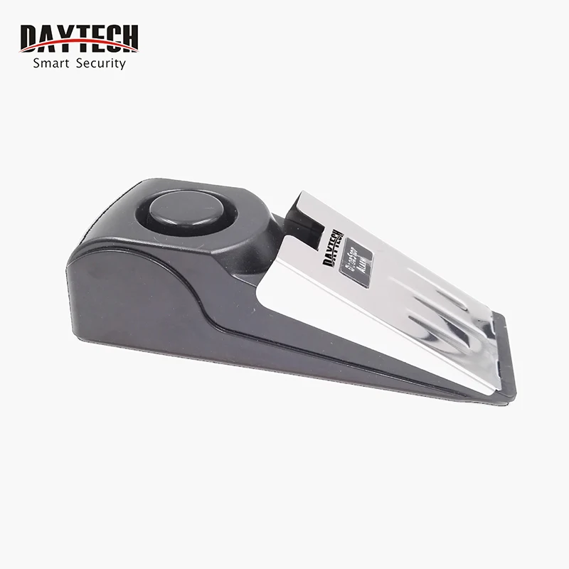 

DAYTECH Door Stop Alarm Sensor 120 dB Vibration Doorstop Alert Alarm Siren Anti Thief for Home Security