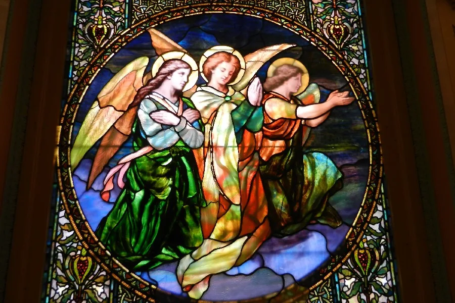 Online Buy Wholesale stained glass angels from China stained glass angels Wholesalers