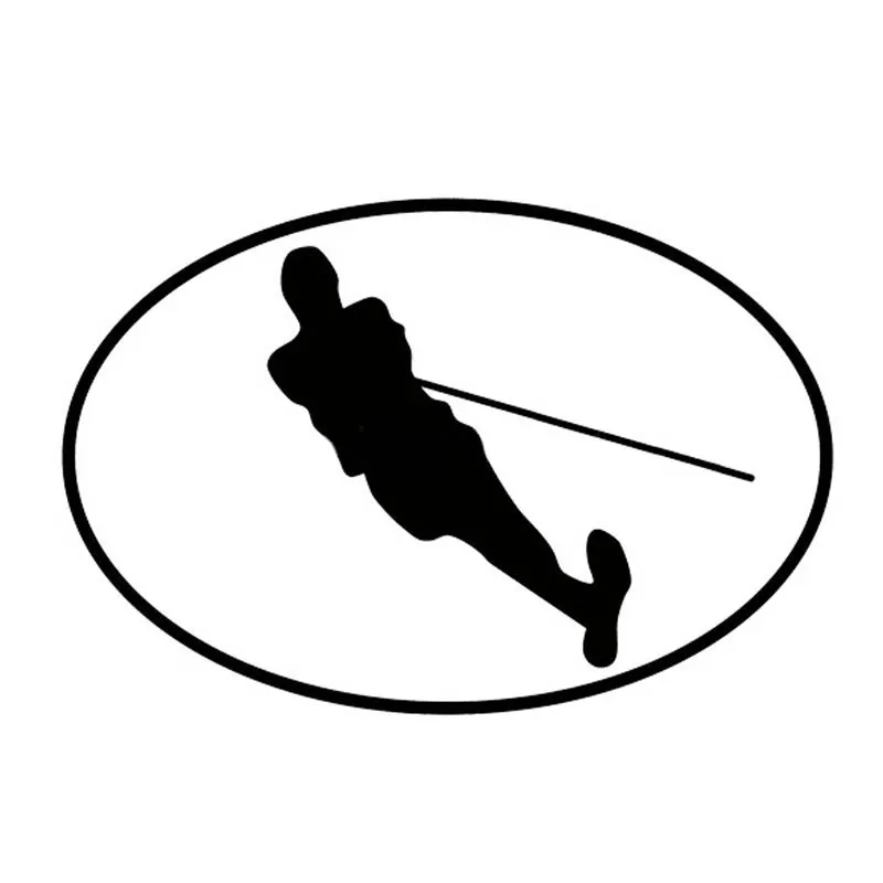 Water Skier Decal