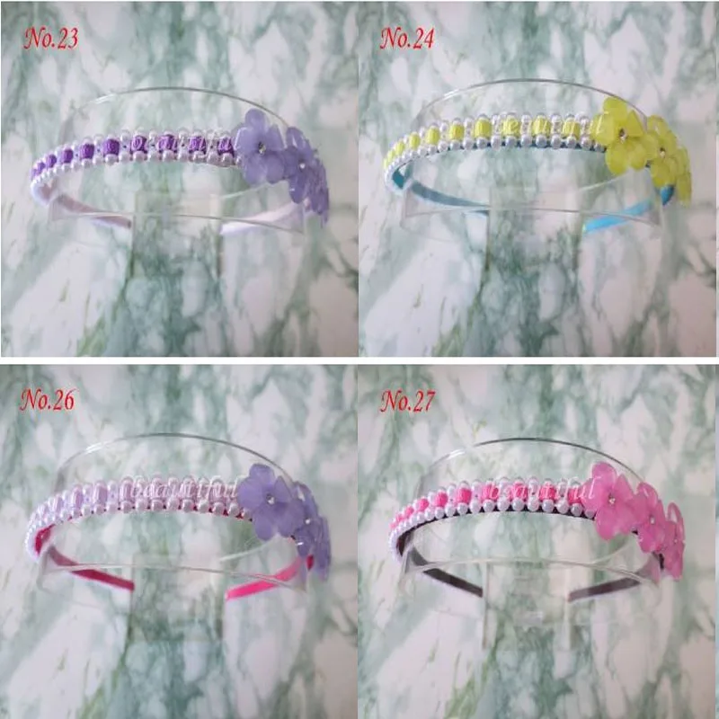 12 BLESSING Good Girl Modern Style FROZEN Headband Counterfeit Pearl Resin 76No. 12 BLESSING Good Girl Modern Style FROZEN Headband Counterfeit Pearl Resin 76No.