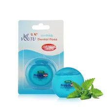 50 м микро восковая мята мятный вкус зубная нить межзубная палочка для чистки зубов зубные зубы гигиена ротовой полости провода